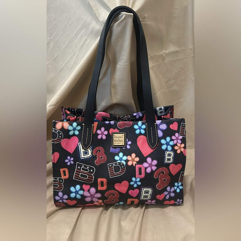 Dooney & Bourke Flower Varsity Handbag